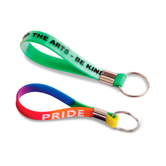 Branded Silicone Keyrings Branded 2